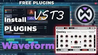 Install Vst3 Plugins in Waveform in Tamil