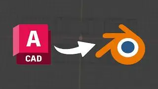 How to export from AutoCad to Blender
