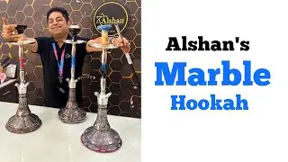Marble Hookah 😍🔥 | 4Kg Hookah | Premium Smoke Quality | Amazing Designs | Alshan World #viral