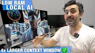 How to Run LARGER Local AI with Low RAM | Context Precision Explained