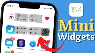iOS 15.4 - Install Mini Widgets📲