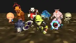 Monster Pack, 3D Character Models in Unity Asset Store #2