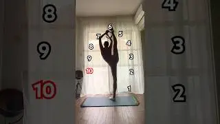 Flexibility challenge / over middle split / Lera the gymnast #flexibility #challenge #oversplit