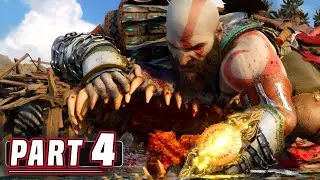 GOD OF WAR RAGNAROK - PC [4K ULTRA 60FPS] Walkthrough Gameplay - PART 4 - DREKI