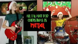 All I Want For Christmas Is You METAL VERSION (Full Band Cover)