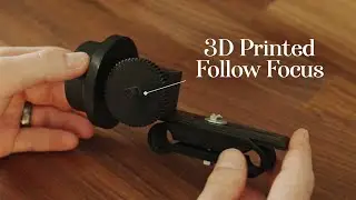 3D Printed Follow Focus for 15mm rails DIY