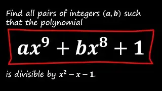 Polynomial and terms in Fibonacci sequence