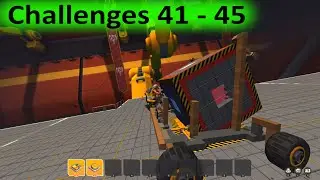 Scrap Mechanic challenge mode level 41 to 45