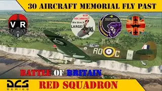 2023 Battle of Britain Flypast Featuring Red Squadron, Grim Reapers & JSW