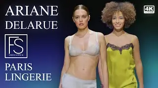 Ariane Delarue Salon Int de la Lingerie 2023 4K UHD Full Show | Fashion Style TV Exclusive Interview