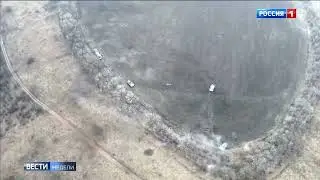 Российские артиллеристы уничтожают колонны ВСУ при попытке покинуть Артемовск