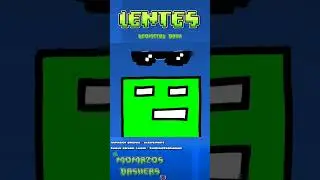 Lentes 👀👻 | GEOMETRY DASH ANIMATION | #suscribete #geometrydashmemes #humor #shorts