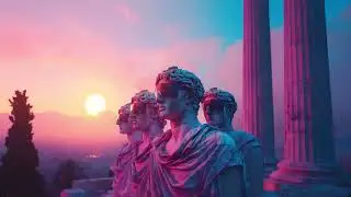 Vaporwave Statues - Synthwave Chillwave Mix