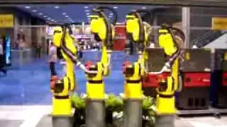 Robots in motion from tool show 2006
