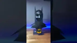 The Best Batman Cowl I’ve Ever Made 🦇 #batman #dc