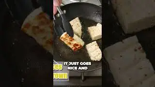 Unleash the Caramelized Magic of Halloumi:  a No Melt Delight!