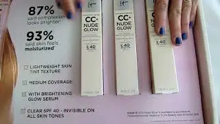 ♥ ♥ IT COSMETICS CC NUDE GLOW First Impressions!! ♥ ♥