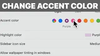 How to Change Accent Color on Mac (Tutorial)