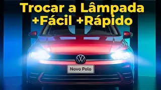 Como Trocar a Lâmpada do Farol VW Polo Virtus!