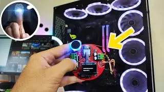 Creé un circuito para encender mi Computadora con Huella Dactilar