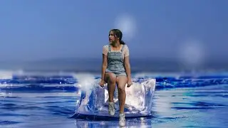 Girl on the ice 【Photoshop AfterEffects】