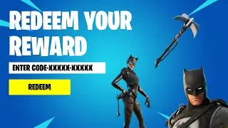 Redeeming FORTNITE Catwoman's GRAPPLING CLAW Code in 2021!