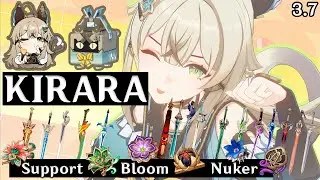 🍃Guía detallada de Kirara, Support, Daño y Bloom. Genshin impact 3.7
