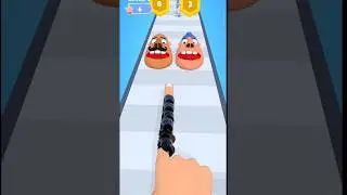 Noob Vs Pro Vs Hacker | In Finger Run Game | Oggy And Jack Funny #shorts #viral