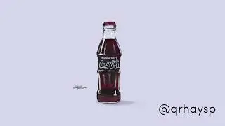 Study Coca-Cola bottle - Speed Painting