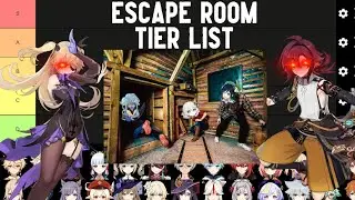 The Characters In An Escape Room Tier List Genshin Impact