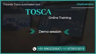 Tosca Training | Tosca Demo | Best demo tutorial for Beginners | Tosca Automation testing tool