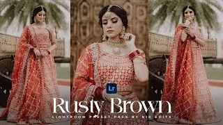 Rusty Brown Lightroom Preset For Portraits | Free DNG File | Nik Edits