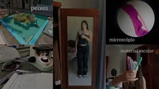 uma sexta feira qualquer comigo - faculdade + material escolar