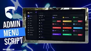 Fivem Admin Menu Script [ESX & QBCore/QBOX] | STG Scripts