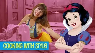 Making SNOW WHITE's "Miner's Mini Muffins" from the Disney Princess Cookbook • Cooking with Style