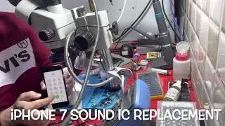 iPhone 7 sound ic replacement