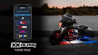 How To Use Theme Page | XKalpha RGBW Addressable LED System App | XKGLOW