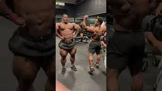 Breon Ansley with Rubiel Mosquera 💪🏻