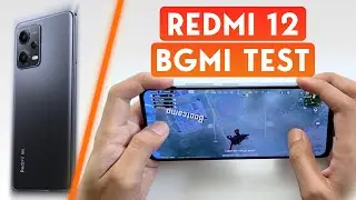 Redmi 12 5G BGMI review! Best budget gaming phone? Snapdragon 4Gen2 🔥