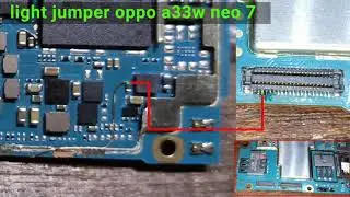 jumper jalur lampu oppo neo 7 A33W
