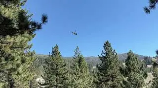 Helicopter at Diamond Peak Ski Area