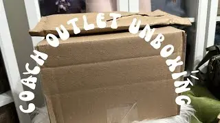 COACH OUTLET UNBOXING💚💚💚💚💚