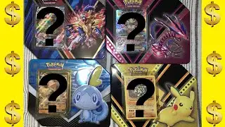 Can You Make Profit From 4 Pokémon V Powers Tins? $100 Spent! W or L?