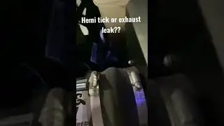Hemi Tick Sound