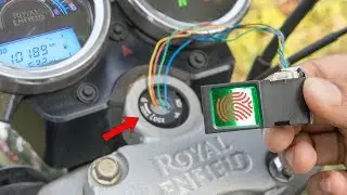How to Make a Smart Unlock System For Motorcycle - Keyless - Fingerprint
