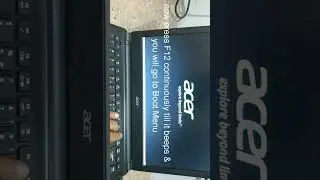 How to boot any acer laptop
