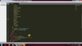 Use of JQuery UI Autocomplete in Hindi | Unanth Learnings