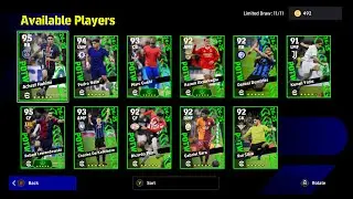 eFootball 2025 Buona Domenica con 7 giri Gratis presi nel corso della settimana anche se...