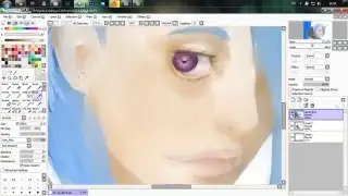 lady devil speedpaint 1