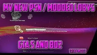 NEW PSN AND MODDED LOBBIES ARE BACK !